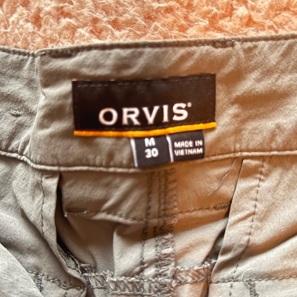 Orvis Light Gray fishing pants